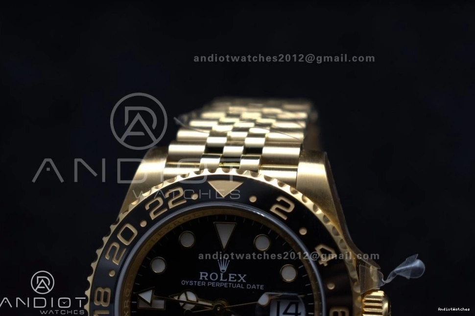 928 DD3285 GRNR YG Master Edition GMT Clean II Bracelet 126718 Versatile Best on Dial Black CHS 1:1 Jubilee 0502